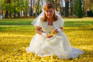 Свадьба осенью: играем на контрастах